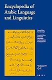 Versteegh, Kees: Encyclopedia of Arabic Language And Linguistics Versteegh, Kees: Encyclopedia of Arabic Language And Linguistics