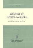 Davidson, D.: Semantics of Natural Language