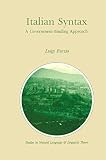 Burzio, Luigi: Italian Syntax: A Government-Binding Approach