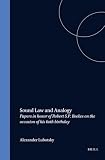 Lubotsky, Alexander: Sound Law and Analogy: Papers in Honor of Robert S.P. Beekes on the Occasion of His 60th Birthday