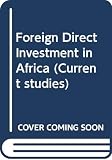 [???]: Foreign Direct Investment in Africa