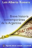 Romero, Luis A.: Breve Historia Contemporanea De Argentina