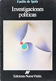 De Ipola, Emilio: Investigaciones Politicas De Ipola, Emilio: Investigaciones Politicas