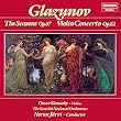 Glazunov: Seasons Op67; Concerto for violin in Am