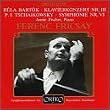 Tchaikovsky: Symphony No6, Op74; Bartok: Concerto for piano No3