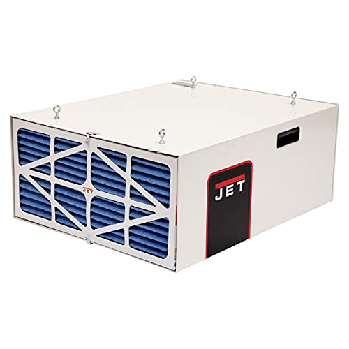 Jet 708620B AFS-1000B 550/702/1044 CFM 3 Speed Air Filtration System with Remote and Electrostatic Pre-Filter