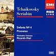 Tchaikovsky:Sym No 4:Scri