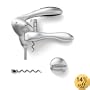 Metrokane Rabbit Corkscrew with Foilcutter, Silver
