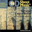 CD Sheet Music バロック オルガン作品集