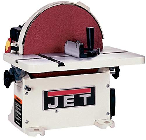 Jet 708433 JDS-12B 1 Horsepower 12-Inch Benchtop Disc Sander with Circle Jig and Miter Gauge, 115/230-Volt 1 Phase