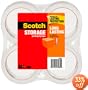 Scotch� Mailing and Storage Tape 3650-4, 1.88 Inches x 54.6 Yards, 4-Pack