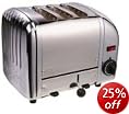 Dualit 3 Slice Toaster Stainless Steel