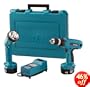 Makita 6337DWDLE 14.4 Volt 1/2-Inch MFORCE Cordless Drill & Flashlight Kit with Exclusive Shift Lock Drive System