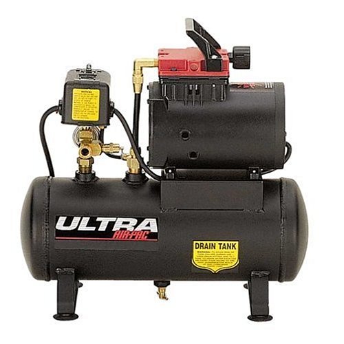 Thomas Compressors T-635HD 6 Amp 3/4 Horsepower 2 Gallon Oil-Free Hot Dog Compressor