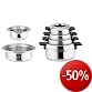 Berndes Topfset Le Miracle 6-teilig,