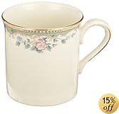 Lenox Spring Vista Gold Banded Ivory China Mug