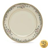 Lenox Spring Vista Gold Banded Ivory China Butter Plate