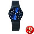 Skagen Men's Titanium Black Mesh Watch #233LTMN
