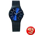 Skagen Men's Titanium Black Mesh Watch #233LTMN