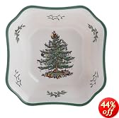 Spode Christmas Tree Square Salad Bowl