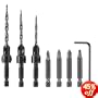 Bosch CC2460 Clic-Change 7-Piece Phillips Bit and Countersinking Set