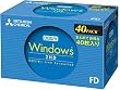 三菱化学 2HDV40EC 2HD DOS/Vフォーマット 40枚
