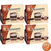 Senseo Dark Roast Coffee Pods, 18-Count Pods (Pack of 4)