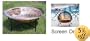 Screen for 30" Fire Pit