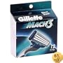 Gillette Mach3 Cartridges (Pack of 12)