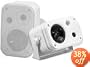 Pyramid 3071WP 300 Watts 3.5-Inch 2Way Indoor/Outdoor Waterproof Speaker System