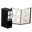 バッファローコクヨサプライ Arvel CD&DVDファイル48枚収納×2冊セット ブラック CDF9602BK