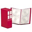 バッファローコクヨサプライ Arvel CD&DVDファイル48枚収納×2冊セット レッド CDF9602RD