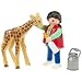 Playmobil Baby Giraffe with Zoo Keeper
