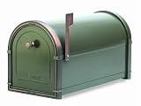 Architectural Mailboxes Coronado Mailbox with Antique Copper Accents, Bronze