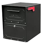 Architectural Mailboxes Oasis Jr. Mailbox, Black