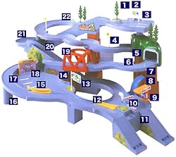 トミカが峠をのぼって、おりる！！