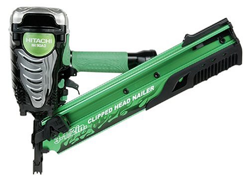 Hitachi NR90AD Clipped Head 2-Inch to 3-1/2-Inch Framing Nailer