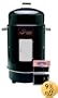 Brinkmann 852-7080-V Gourmet Charcoal Smoker and Grill with Vinyl Cover, Black