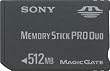 SONY ニュー・メモリースティックPROデュオ MSX-M512S  512MB
