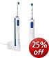Braun Oral-B Professional Care 6000 Rechargeable Toothbrush - Pack of 2