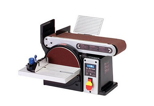 Wilton 99175 6 Amp 4-Inch/8-Inch 4/5 Horsepower Benchtop Belt/Disc Sander