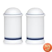 Dansk Christianshavn Blue Salt and Pepper Shakers