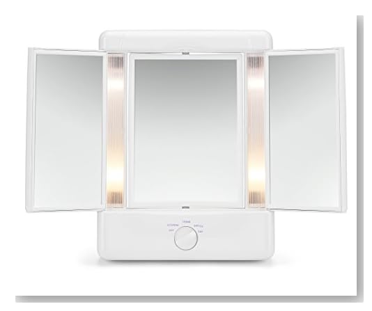 Conair TM7LX-320 Illumina Three panel Make-up Mirror w/4 Light Settings