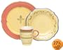 Pfaltzgraff Pistoulet Salmon Dinnerware Set, Service for 8