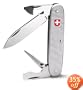 Victorinox Swiss Army Soldier Pocket Knife (Silver Alox)
