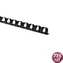 GBC CombBind Binding Spines, 0.375-Inch Spine Diameter, Black, 55 Sheet Capacity, 100 Spines (4000044)