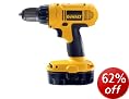 DeWalt DEWDC729KA Cordless Drill Driver 18 Volt (With 2 Batteries)