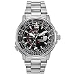 Citizen Eco-Drive Men's Nighthawk Stainless Steel Watch #BJ7000-52E