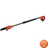 Black & Decker 18-Volt Cordless Electric Pole Chain Saw, 8-Inch Bar #NPP2018