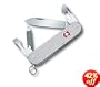 Victorinox Swiss Army Cadet Pocket Knife (Silver Alox, Ribbed)